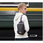 กระเป๋าคาดอก แฟชั่น นักเรียนนอก หนุ่ม อังกฤษ กระเป๋าหนัง คาดด้านหน้า สีน้ำตาล ดำ กากี กระเป๋าแฟชั่น สำหรับ ใส่กระเป๋าสตางค์ 222017