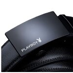 เข็มขัดทำงาน ผู้ชาย เข็มขัดหนัง pu ยืดหยุ่นสูง แบบเท่ สไตล์ วัยรุ่น เข็มขัด หัว playboy แบบเท่ ๆ เข็มขัดทำงานวัยรุ่น s694476