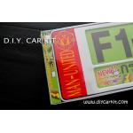 กรอบป้ายทะเบียนกันน้ำ MAN-UNITED