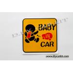 สติ๊กเกอร์สะท้อนแสง Baby in Car