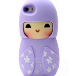 เคส iphone 6 ขนาด 4.7 นิ้ว เคสกิโมโน ตุ๊กตา จากประเทศญี่ปุ่น เคสซิโลโคน อย่างดี ตุ๊กตาใส่ชุดกิโมโน สีม่วงอ่อน ดอกลาเวนเดอร์ 546970_3