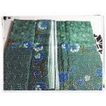 ผ้าถุงสำเร็จรูป ลายไทย สีเขียว P011