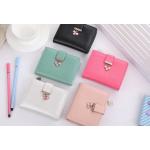 กระเป๋าสตางค์ผู้หญิง ใบสั้น กระเป๋าสตางค์ ใบเล็ก ห้อย จี้ดอกโคลเว่อร์ ดอกไม้ แห่งความโชคดี กระเป๋าสตางค์ วัยรุ่น เด็กมหาลัย เด็กมัธยม แบบสวยค่ะ 411066