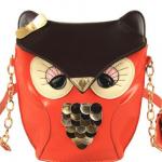 กระเป๋าสะพายข้าง นกฮูก สุดฮิต เป็นรูป ตัวนกฮูก สีส้ม เปรี้ยวจี๊ด ขนาดกลาง สะพายไปเที่ยว ได้ อินเทรนด์ สุด ๆ 210625_1