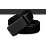 เข็มขัดผู้ชาย เข็มขัดทำงาน หนังวัวแท้ เข็มขัดหัวล็อค สีดำ หัวสีดำ เข็มขัดทำงาน เข็มขัดเรียน แบบเรียบร้อย ใช้ได้ทุกโอกาส 681460