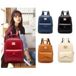 กระเป๋าเป้ กระเป๋าสะพายหลัง หนังเงา สไตล์ คุณหนู แบบสวย หวาน ๆ น่ารัก ดีไซน์ เก๋ กระเป๋าเป้ หนัง pu กันน้ำ แบบ หรู ๆ ใส่ Ipad ได้ น่ารักมากค่ะ 203182