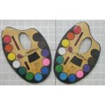 สีน้ำถาด 12 สี สำหรับฝึกระบายสี