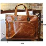 กระเป๋าถือผู้ชาย กระเป๋าใส่เอกสาร ทำงาน หนัง pu โชว์ ลายหนัง แบบ คลาสสิค เหมาะสำหรับ ผู้ชาย เนี้ยบ แต่มี สไตล์ แฟชั่นกระเป๋าถือผู้ชาย สีน้ำตาล ดำ 168993