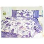 ชุดผ้าปูที่นอน 6 ฟุต 3 ชิ้น โทนสีม่วง ลายดอกไม้ แบบผู้ใหญ่ ผ้าปูที่นอน ลายดอกไม้ หวาน ๆ ผ้าปูที่นอน ลดราคา สวยหรู P001