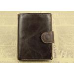 กระเป๋าสตางค์ผู้ชาย หนังวัวแท้ แบบเดิม ๆ ลง Wax ดีไซน์ คลาสสิค เรียบ ๆ มีช่องใส่บัตรได้หลายช่อง กระเป๋าสตางค์หนังแท้ ลดราคา 31638