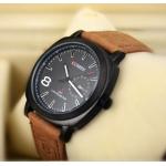 นาฬิกาข้อมือ ผู้ชาย สายหนัง แนว Sport CURREN