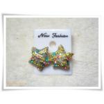 ต่างหู ตุ้มหู ลายดาว 003