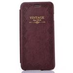 เคสหนัง เคส iPhone 6 4.7 สไตล์ วินเทจ สีน้ำตาลเข้ม กาแฟ สีแนวผู้ใหญ่ เคสแบบหรู สามารถพับตั้ง iphone ได้ ของขวัญให้แฟน สุดเก๋ 198616_2