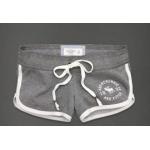 กางเกงขาสั้น กางเกงฟิตเนส กางเกงโยคะ Abercrombie สีเทา ขอบขาว no 93812_8