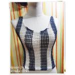 #1103 Used เสื้อกล้าม ตาข่ายถัก 2 ตัว ราคาเดียว