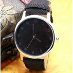 นาฬิกาข้อมือผู้หญิง นาฬิกาข้อมือ ผ้ายีนส์ ดีไซน์เก๋ นาฬิกา แนว Sport เท่ ๆ ใส่กับ ชุดยีนส์ มีสีให้เลือก เหลือง แดง ฟ้า เขียว น้ำตาล ดำ เข้ากับชุด 33761