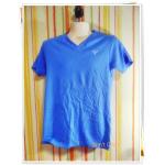 เสื้อยืด American eagle เนื้อนุ่ม สีฟ้าคราม A002