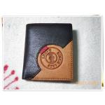 กระเป๋าสตางค์ Levis หนังแท้ ใบสั้น น้ำตาลอ่อนด้านล่าง Le12081