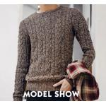 เสื้อกันหนาว ผู้ชาย เสื้อไหมพรมถัก แขนยาว แบบสวม ดีไซน์ แบบหนุ่ม เกาหลี เสื้อกันหนาว ใส่เที่ยว แบบดูดี 661060