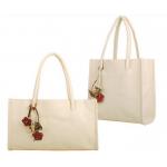 กระเป๋าถือผู้หญิง หนัง pu ดูแล ทำความสะอาดง่าย สไตล์ วินเทจ สีเบจ กระเป๋าผู้หญิง ลดราคา ดีไซน์ สวย มี แนวตั้ง และ แนวนอน ใส่ของได้เยอะ 882629_1