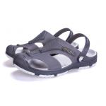 รองเท้าผู้ชาย รองเท้า แบบรัดส้น รองเท้า ใส่เที่ยว รองเท้าแตะ รองเท้า ยาง อย่างดี กันน้ำ รองเท้า แฟชั่น ผู้ชาย รัดส้น สีเทา คลาสสิค 799239_2