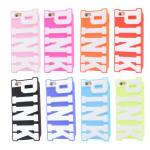 เคส iphone 6 ขนาด 4.7 นิ้ว เคส วิคตอเรีย ซีเคร็ท ลายอักษร Pink ซิลิโคนแท้ หนานุ่ม ยืดหยุ่น ได้ดี สีดำ ฟ้า ชมพู ส้ม แดง น้ำเงิน 291246