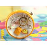 นาฬิกาข้อมือ Diy นาฬิกาข้อมือผู้หญิง นาฬิกาแฟชั่นน่ารัก สีเหลือง แต่ง Display 3 มิติ ไอคอน นักเดินทาง กระเป๋าท่องเที่ยว เก๋ ๆ มีสไตล์ น่ารักสุด ๆ 349425