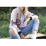 เสื้อ แจ็คเก็ต ผู้หญิง แบบ เสื้อ เบสบอล Bomber Jacket ลายหัวกะโหลก เสื้อ Jacket แบบร็อค ๆ 255125