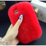 เคส iphone 6 6 plus เคสขนเฟอร์ ขนกระต่ายแท้ ขนาด 4.7 และ 5.5 นิ้ว เคสขนกระต่าย ทำความสะอาดได้ สีแดงสด สาวเปรี้ยว 403364_5