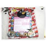 ที่ติดป้ายทะเบียนภาษี รถยนต์ หรือ พรบ ลาย แองกี้ เบิร์ด ตัวระเบิด