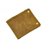 กระเป๋าสตางค์ผู้ชาย หนังวัวแท้ ใบสั้น สีน้ำตาล เหลือง กระเป๋าสตางค์ สไตล์วินเทจ แบบบาง โชว์ลายหนัง 2 พับ มีช่อง ซิป แบบสวยมากค่ะ ลดราคา 322767