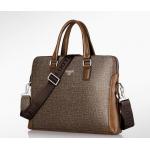 กระเป๋า โน๊ตบุ๊ค กระเป๋าใส่เอกสาร ดีไซน์ สำหรับ ผู้หญิง นักบริหาร กระเป๋าหนัง pvc กันน้ำ แข็งแรงทนทาน ใส่เอกสารทำงาน สีน้ำตาล สวยหรู มีสไตล์ 929540_1