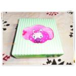 ของขวัญปีใหม่ ของชำร่วย ผ้าเช็ดหัว นาโน เนื้อนุ่ม บรรจุกล่อง สีชมพูกระต่าย