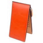 กระเป๋าสตางค์ผู้หญิง ใบยาว กระเป๋าสตางค์ แฟชั่น หนัง pu อย่างดี กระเป๋าใส่บัตรเครดิต ได้เยอะ อย่างจุใจ มีซิปสำหรับใส่เงิน สวยหรู มีสไตล์ 911168