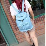 กระเป๋าเป้ กระเป๋าสะพายหลัง หนัง Pu กันน้ำได้ ใช้งานทนทาน กระเป๋าสะพาย วัยรุ่น หนังเงา สีพื้น กระเป๋าเป้ ใส่หนังสือเรียน ใส่ของเที่ยว สีพี้น 922409