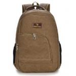 กระเป๋าเป้ กระเป๋าสะพายหลัง ผ้าแคนวาส สีพื้น ผู้หญิง ผู้ชาย ใช้ได้ กระเป๋าใส่เสื้อผ้า Backpack เที่ยวต่างประเทศ ขนาดกำลังดี 9003423