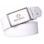 เข็มขัดหนัง ผู้ชาย เข็มขัดหนัง pu กันน้ำ แบบสวย หัวสี่เหลี่ยม เข้ากับ กางเกงยีนส์ กางเกงทำงาน 400180