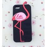 เคส iphone 6 ขนาด 4.7 นิ้ว เคส วิคตอเรีย ซีเคร็ท Pink สีดำ ดูแลง่าย ลาย นกฟลามิงโก้ เคสลาย แปลก หายาก 763134_1