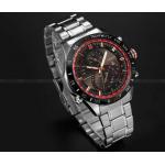 นาฬิกาข้อมือ ผู้ชาย สาย Stainless หน้าปัด แนว Sport เรียบหรู ผสม ผสานกับ แนวสปอร์ต ได้อย่างลงตัว ตัดขอบหน้าปัด ด้านใน เพิ่มมิติ ราคาถูก 793447