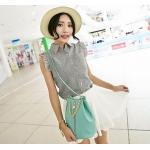 กระเป๋าสะพายข้าง ผู้หญิง ทรงถุง ขนาดกลาง ใบกำลังดี กระเป๋าสะพาย ใส่ของกระจุกกระจิก เที่ยวทะเล กระเป๋าสะพาย สีลูกกวาด ดีไซน์ เก๋ 481165