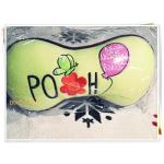 หมอนรองหัว หมอนรองคอ ติดรถยนต์ Pooh สีเขียวอ่อน