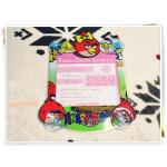 ที่ใส่ พรบ ติดรถยนต์ ลาย angry bird