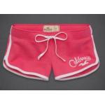 กางเกงขาสั้น กางเกงฟิตเนส กางเกงโยคะ Hollister california กางเกงผู้หญิง ขาสั้น สีชมพู ขอบขาว no 93812_12