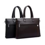 กระเป๋าถือผู้ชาย สีดำ และ สีน้ำตาล หนังแบบเดียว กับ เบาะรถยนต์ กระเป๋า ใส่เอกสาร ใส่ Note book แบบสวย ดีไซน์เก๋ ทำความสะอาดง่าย 294885