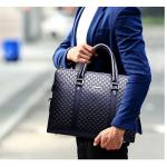 กระเป๋าถือผู้ชาย ผู้หญิง กระเป๋าใส่เอกสาร ลายตาข่าย ตาราง กระเป๋าถือ ใส่เอกสาร แบบหรูหรา ลายยอดนิยม 622535