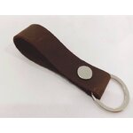 พวงกุญแจ หนังวัวแท้ อันใหญ่ พวงกุญแจ หนังแท้ พวงกุญแจบ้าน พวงกุญแจรถ สีน้ำตาล 384399