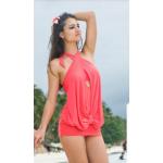 ชุดว่ายน้ำวันพีช แบบบิกินี่ แต่มีผ้าพัน พราง สำหรับสาว ๆ ที่อยากใส่ บิกินี่ แต่ไม่อยากโป้ ชุดว่ายน้ำ ตัวนี้ ช่วยคุณได้ สีแดง 485544_1