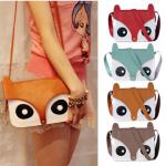 กระเป๋าสะพายข้างผู้หญิง ขนาดเล็ก ใส่เครื่องสำอางค์ ของจุกจิก โทรศัพท์ กระเป๋าสตางค์ กระเป๋าสะพายข้าง รูปสุนัขจิ้งจอก 754230
