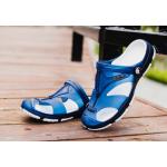 รองเท้าผู้ชาย รองเท้า แบบรัดส้น รองเท้า ใส่เที่ยว รองเท้าแตะ รองเท้า ยาง อย่างดี กันน้ำ รองเท้า แฟชั่น ผู้ชาย รัดส้น สีฟ้า แบบวัยรุ่น 799239_1