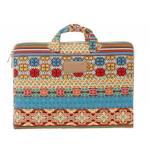 กระเป๋าโน้ตบุ๊ค แบบเก๋ ๆ สไตล์วินเทจ กระเป๋าใส่ Notebook Macbook ขนาด 13 14 15 inch แบบมีหูหิ้ว สีฟ้า ราคาถูก 885856